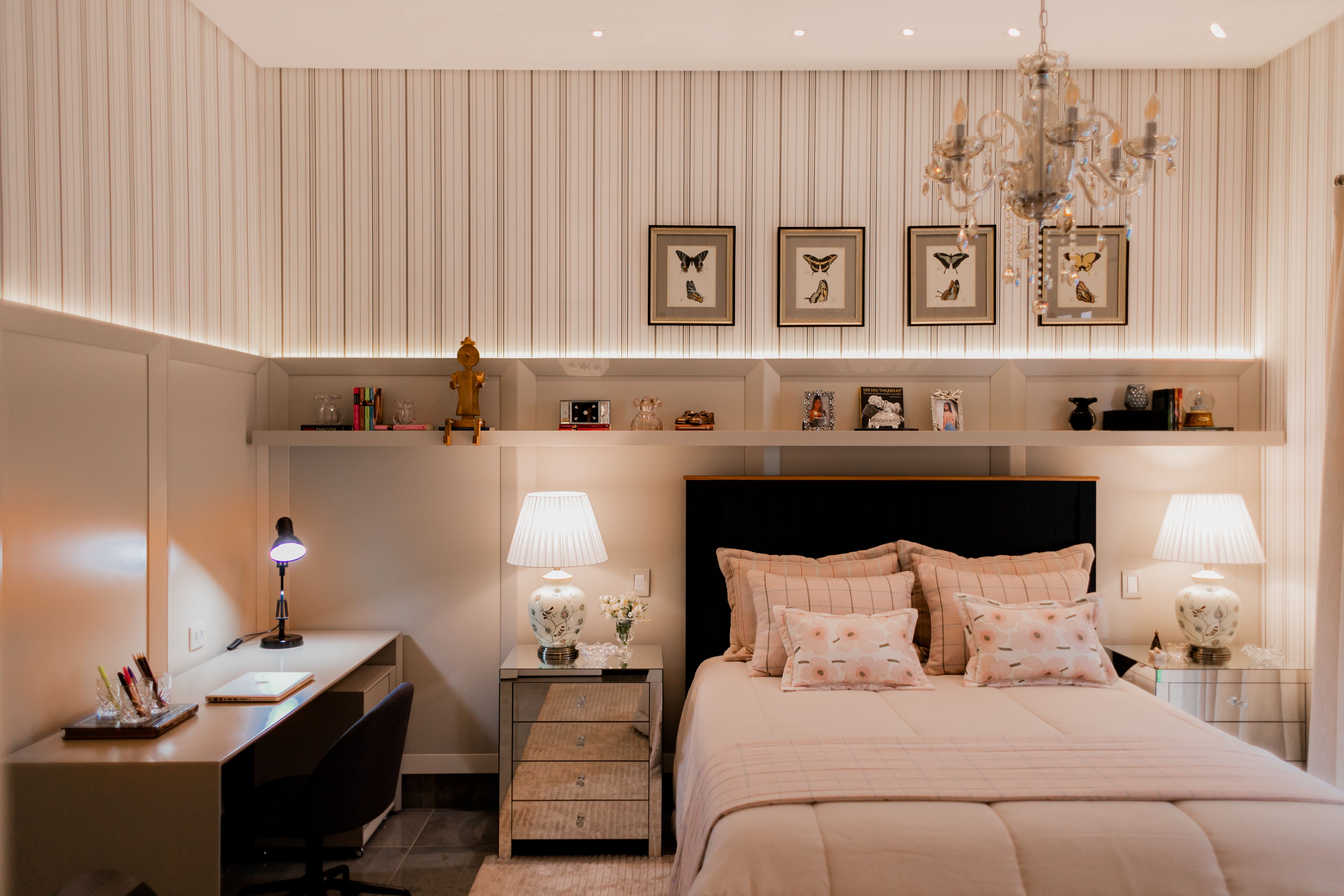 Quarto jovem moderno